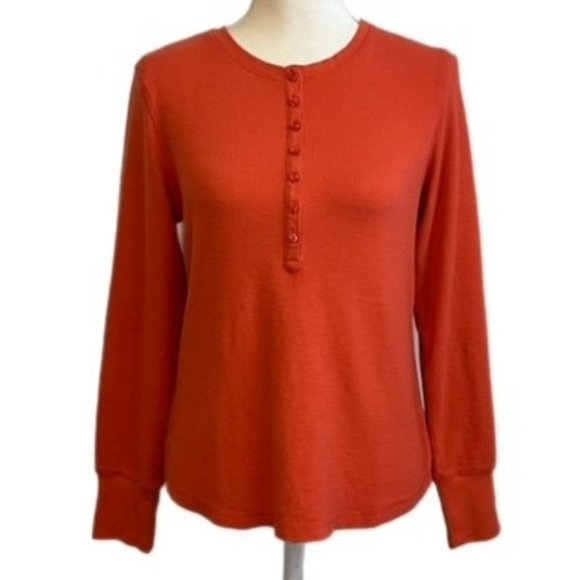 L.L. Bean Tops New Ll Bean Womens Long Sleeve Waffle Knit Thermal